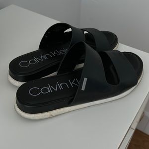 Calvin Klein slides sandals
